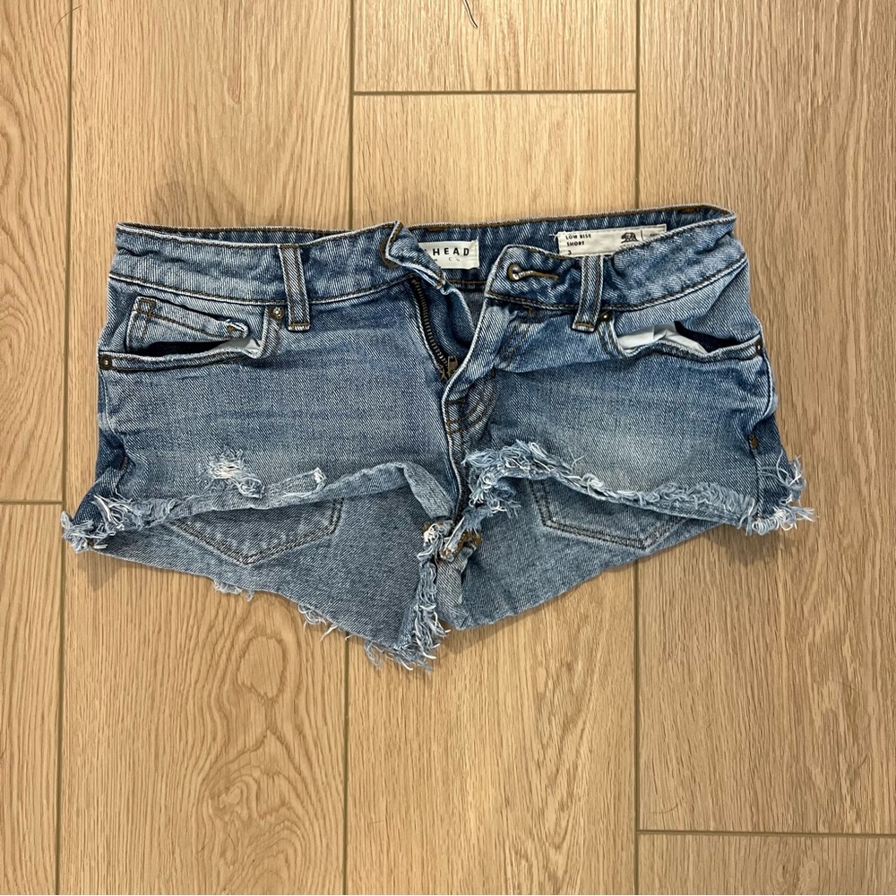 BullHead Low Rise Jean Shorts